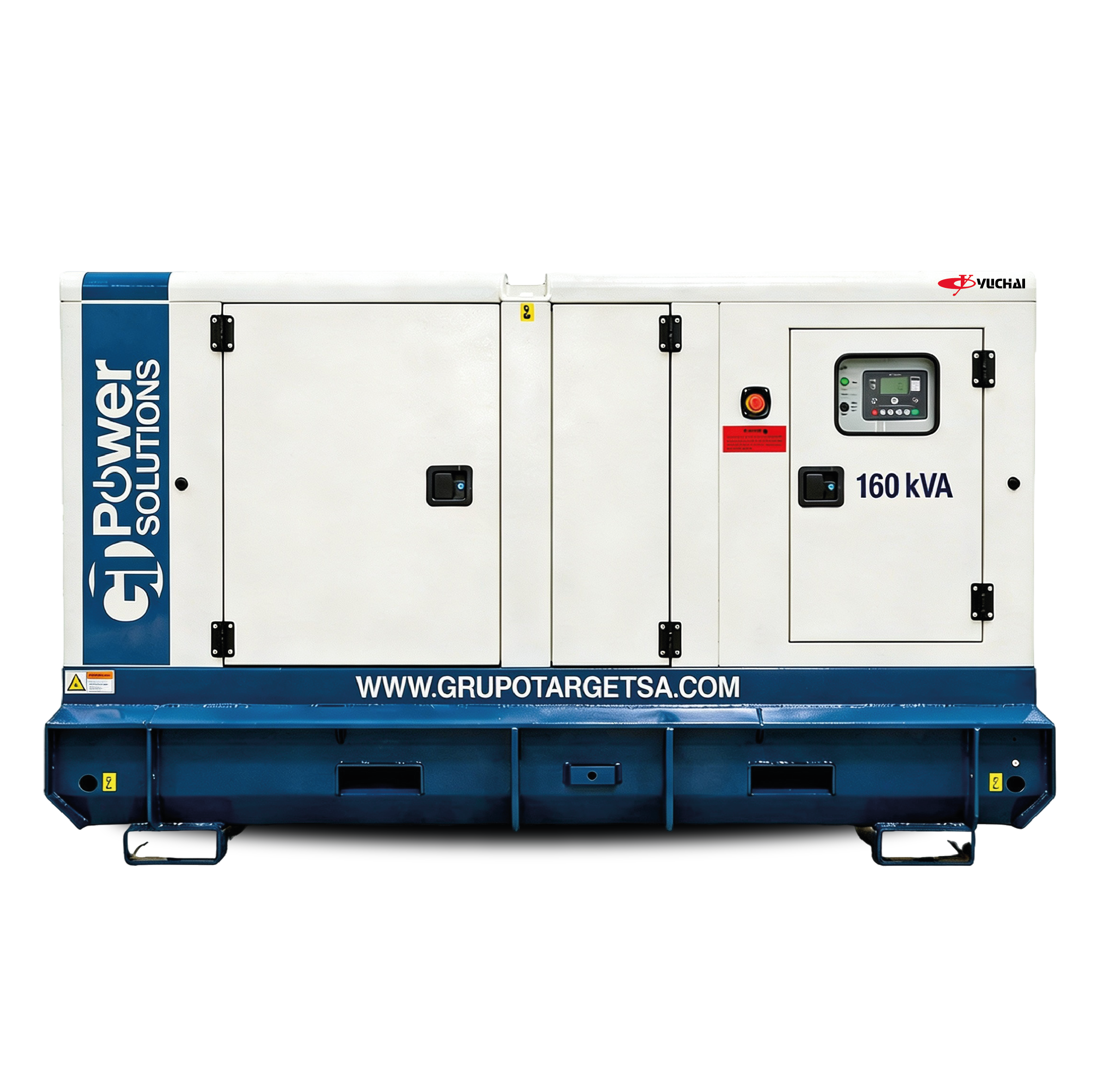 Planta Eléctrica 160KVA YUCHAI Trifásico