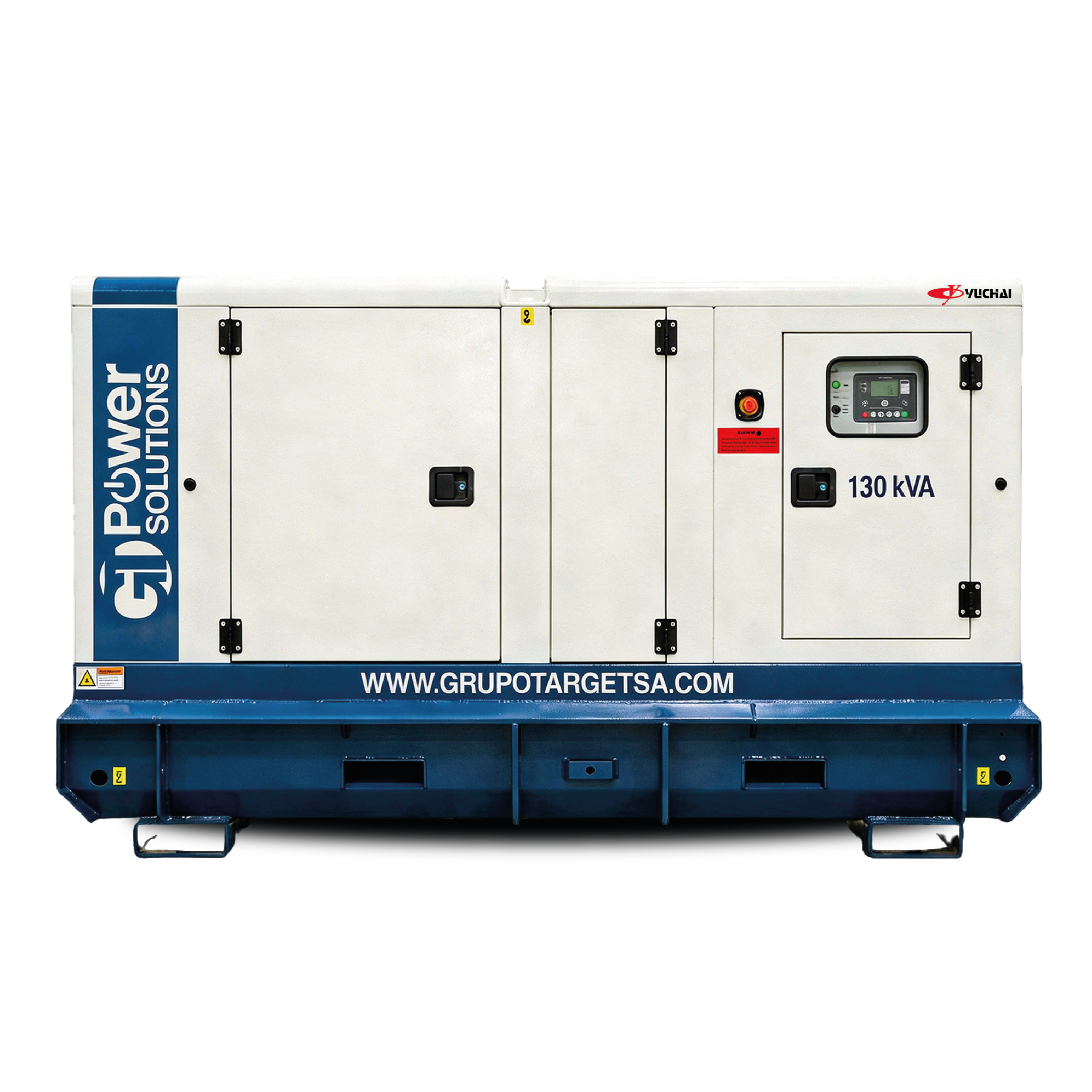 Planta Eléctrica 130KVA YUCHAI Trifásico 