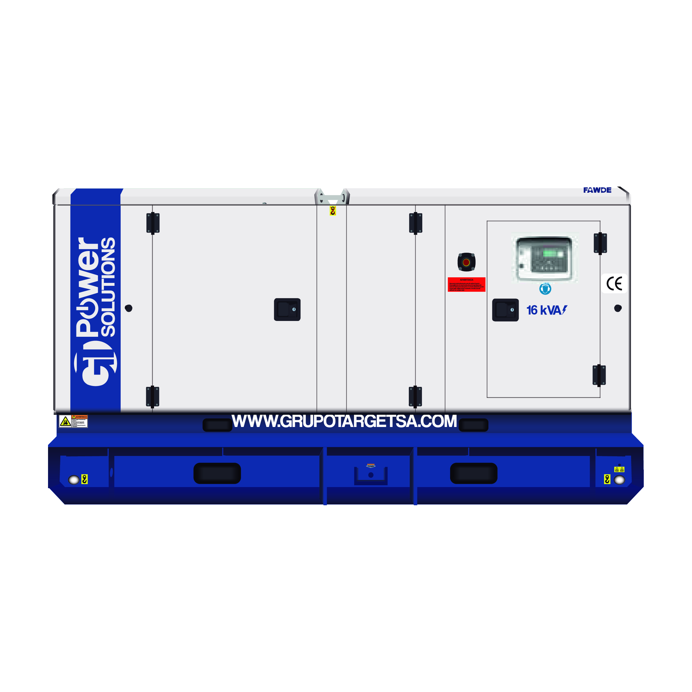 Planta Eléctrica 16KVA FAWDE Monofásico