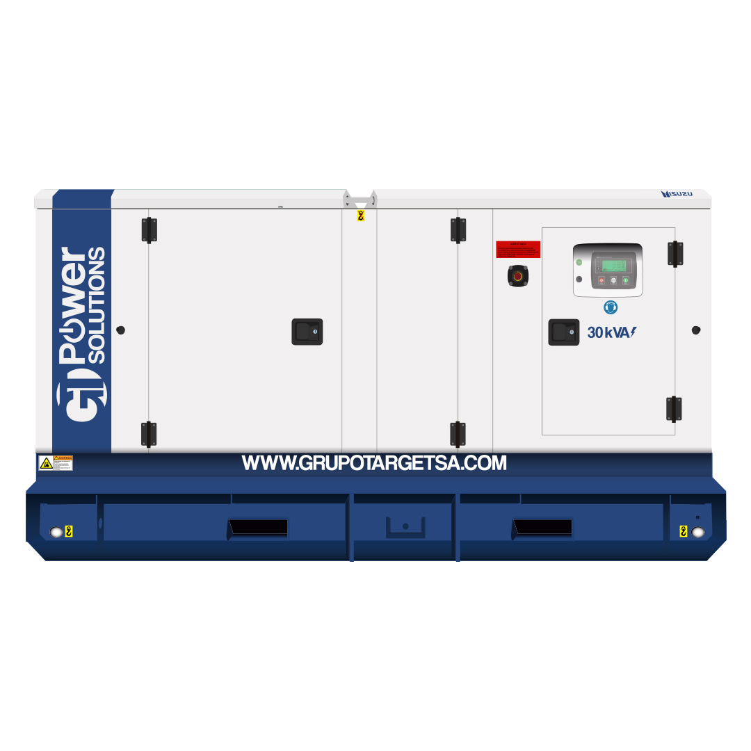 Planta Eléctrica 30KVA ISUZU Monofásico