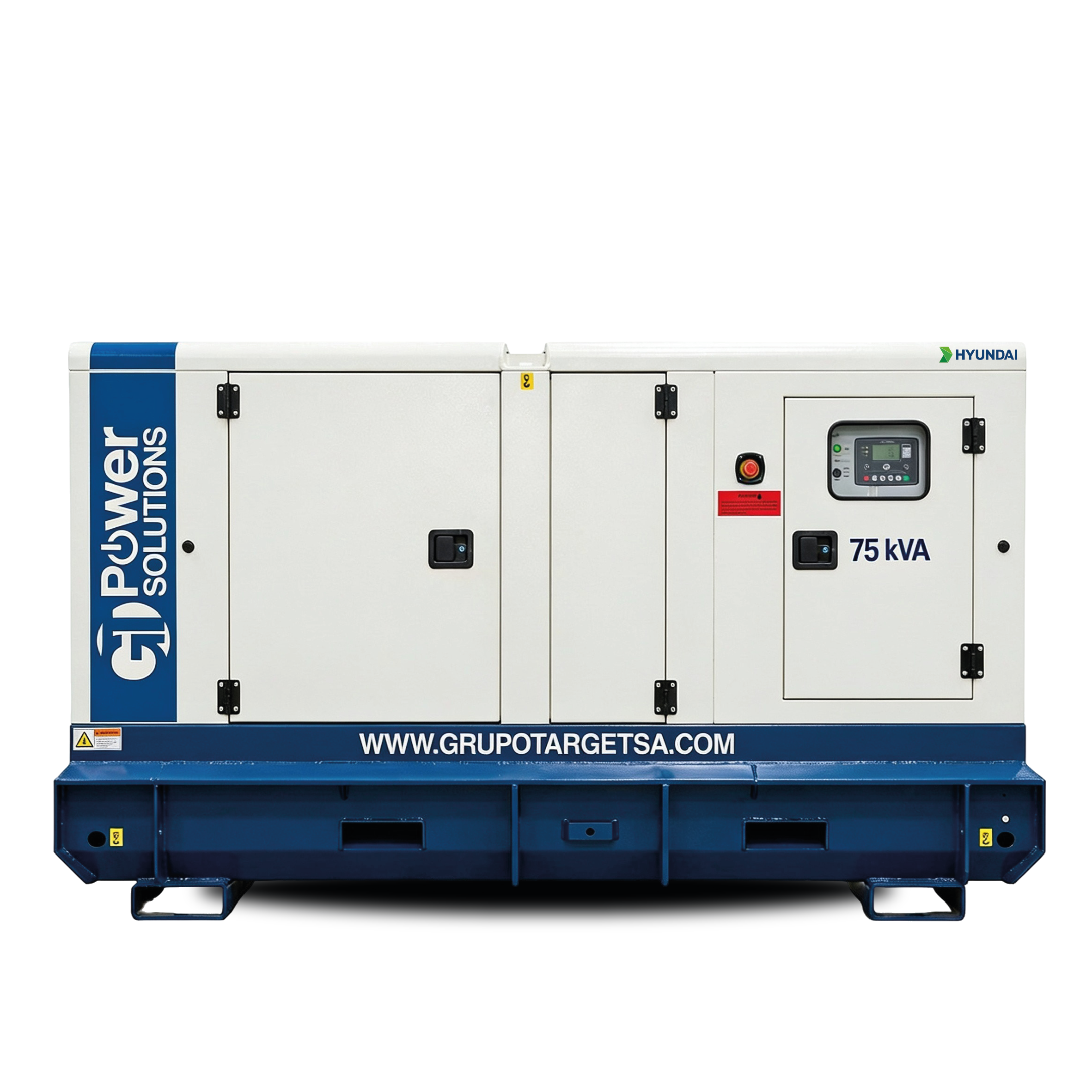 Planta Eléctrica 75KVA HYUNDAI Trifásico