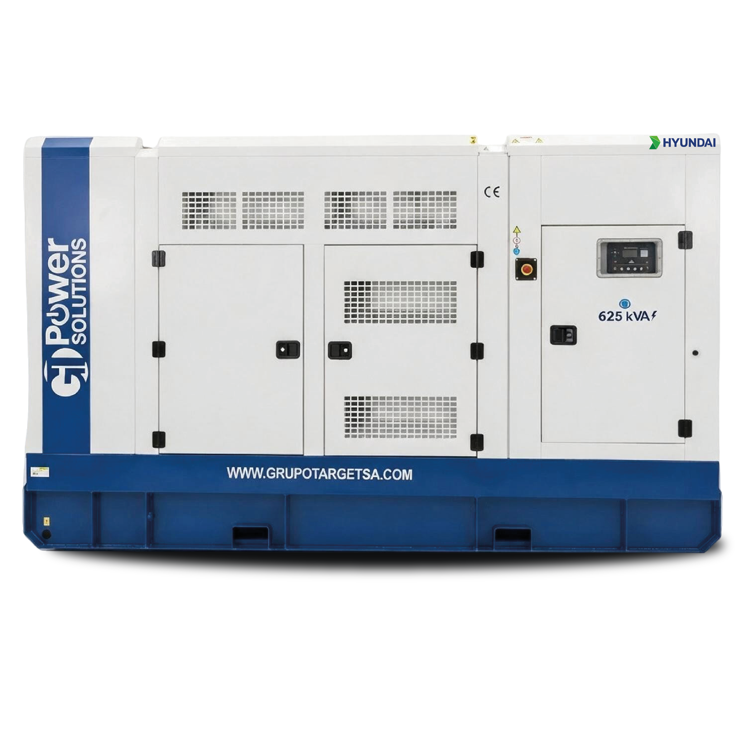Planta Eléctrica 625KVA HYUNDAI Trifásico