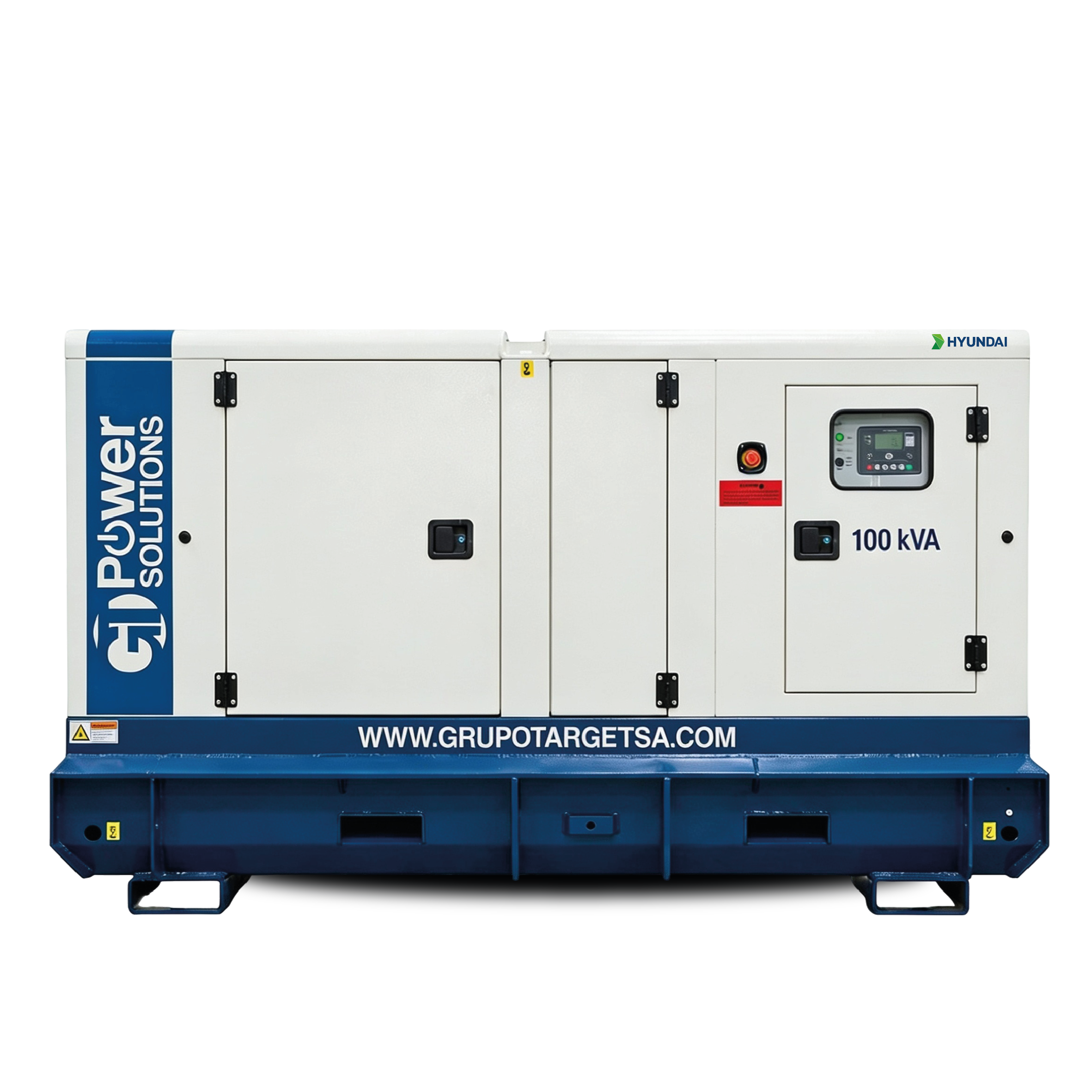 Planta Eléctrica 100KVA HYUNDAI Trifásico