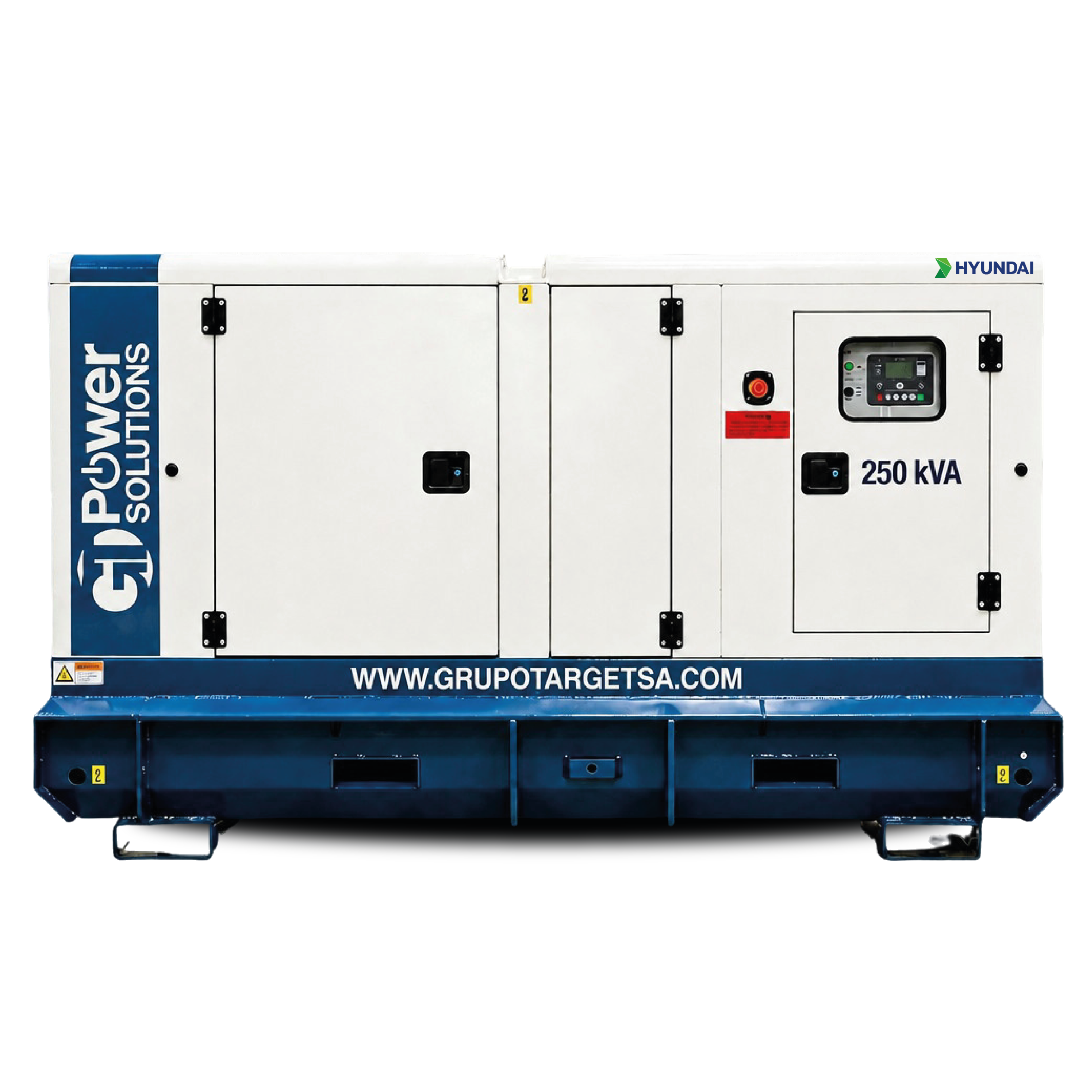 Planta Eléctrica 250KVA HYUNDAI Trifásico