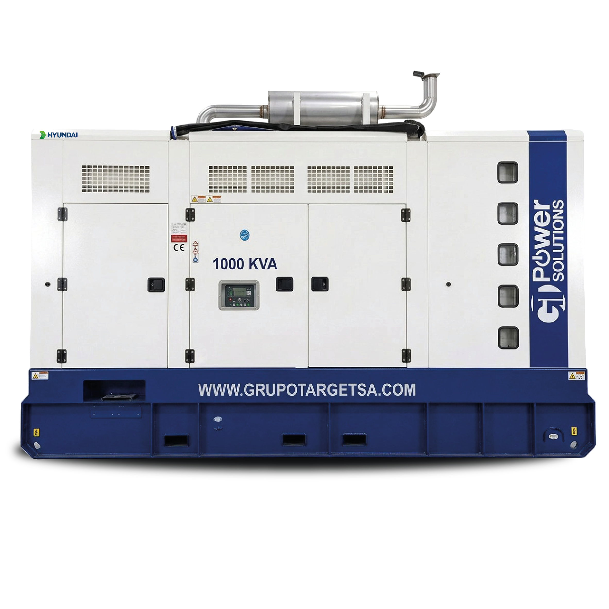 Planta Eléctrica 1000 KVA HYUNDAI Trifásico