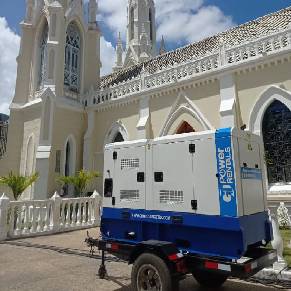 Alquiler de plantas eléctricas