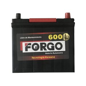 Batería Forgo 12V45AH 600AMP Positivo/Derecho